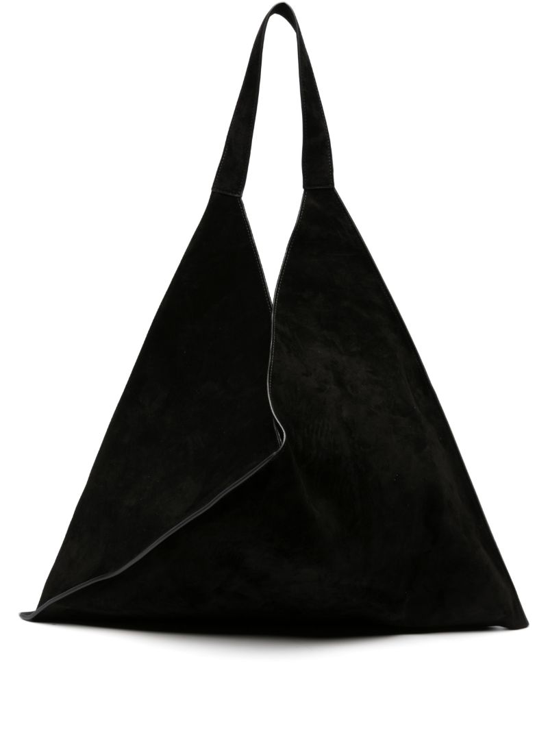 Black the Sara Suede Tote Bag