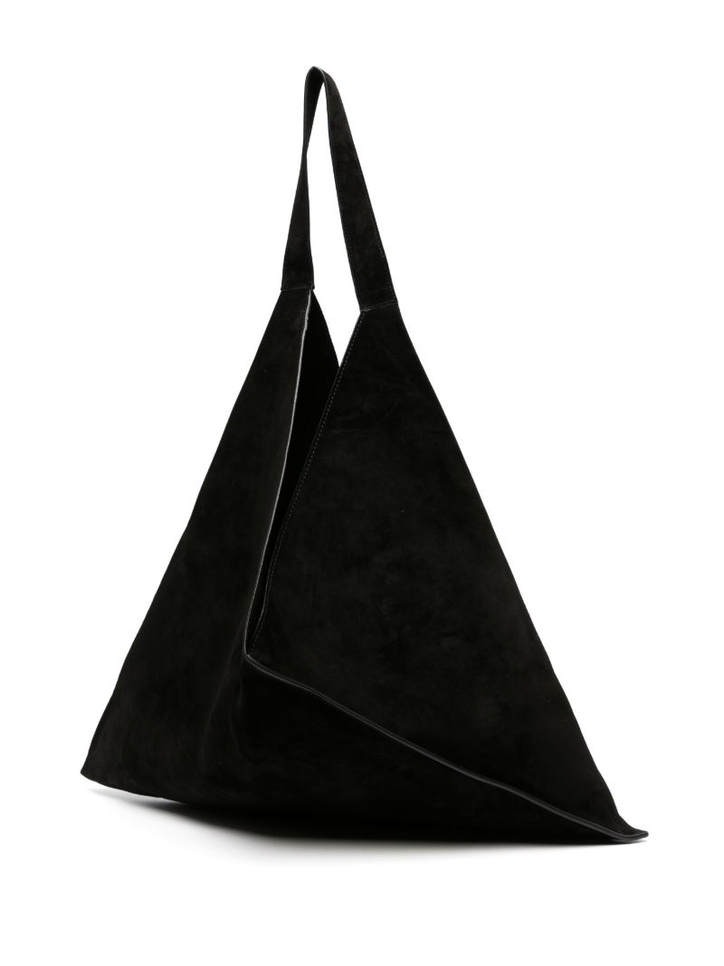 Black the Sara Suede Tote Bag
