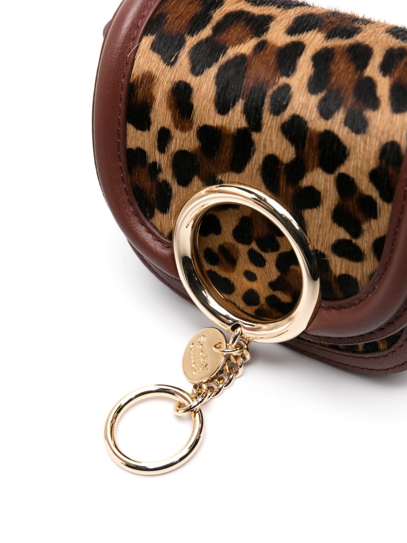 Brown Mara Leopard Cross Body Bag