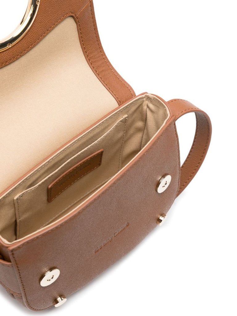 Brown Mara Suede Cross Body Bag