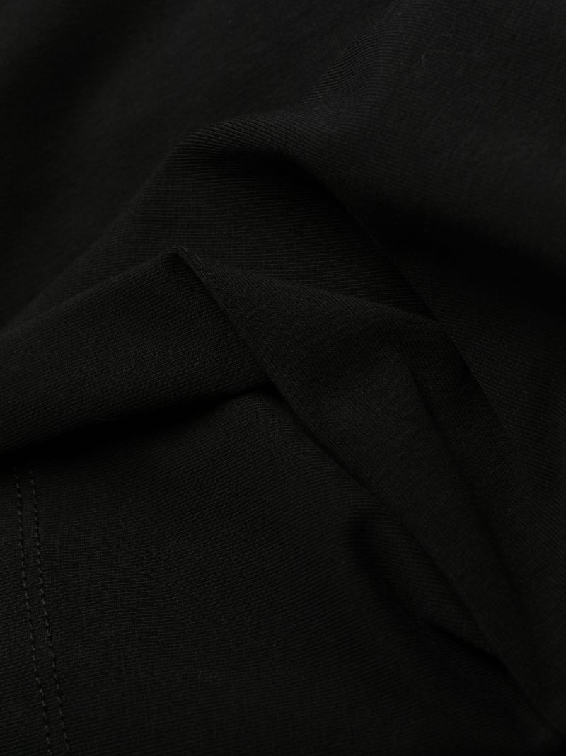 Black D-angiel T-shirt Dress