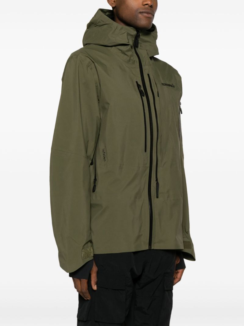Green Iofoten Gore-tex Hooded Jacket