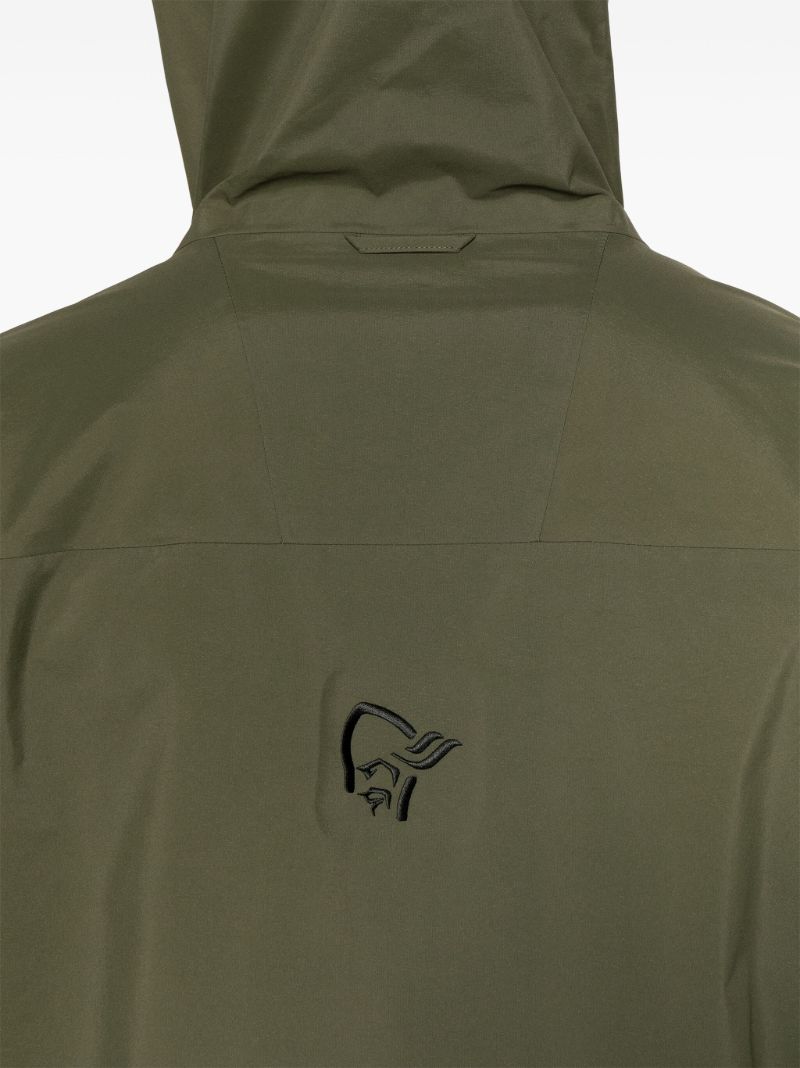 Green Iofoten Gore-tex Hooded Jacket