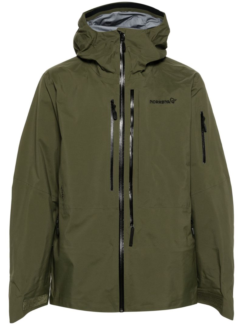 Green Iofoten Gore-tex Hooded Jacket