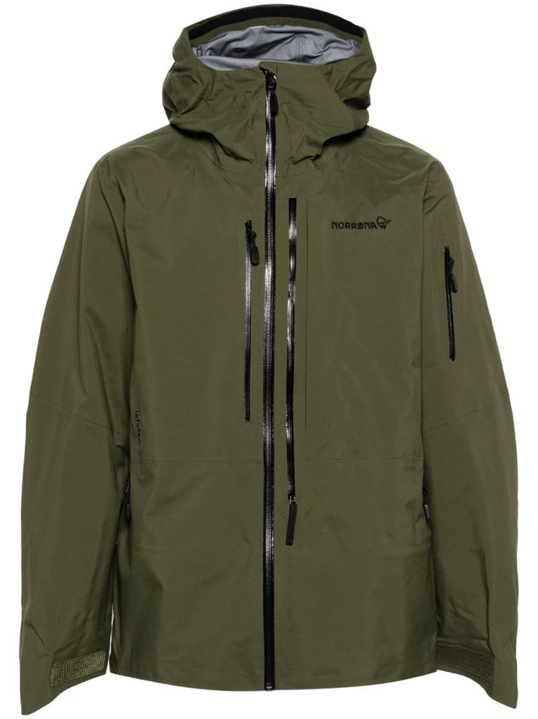 Green Iofoten Gore-tex Hooded Jacket