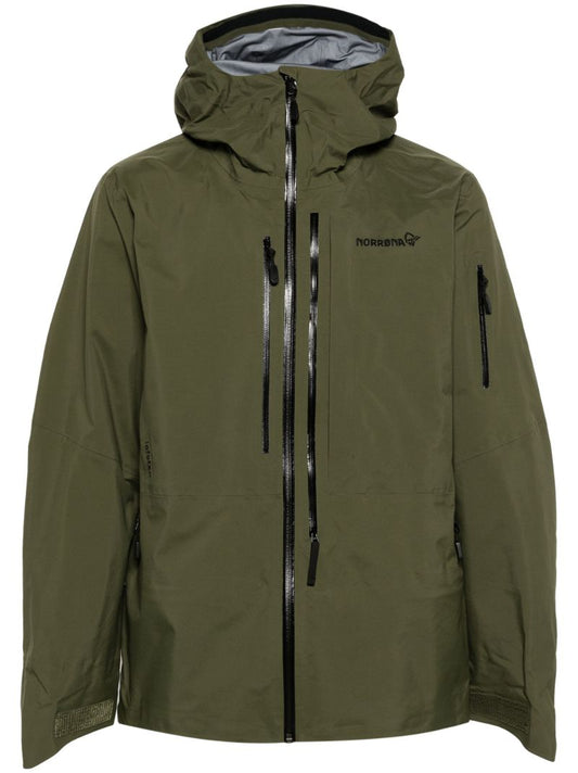 Green Iofoten Gore-tex Hooded Jacket