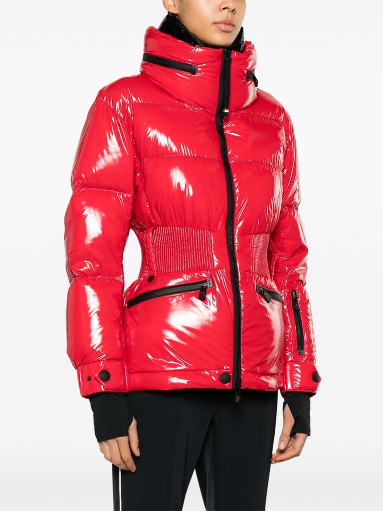 Red Rochers Puffer Ski Jacket