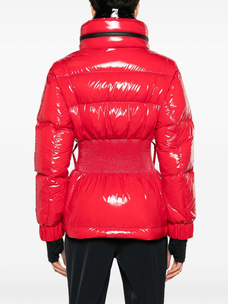 Red Rochers Puffer Ski Jacket