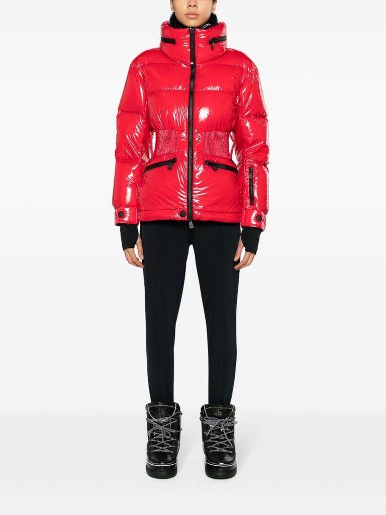 Red Rochers Puffer Ski Jacket