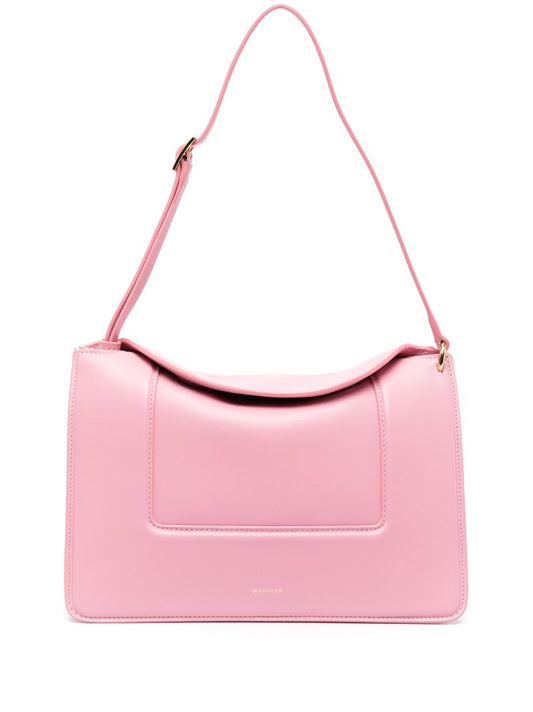 Pink Penelope Leather Cross Body Bag