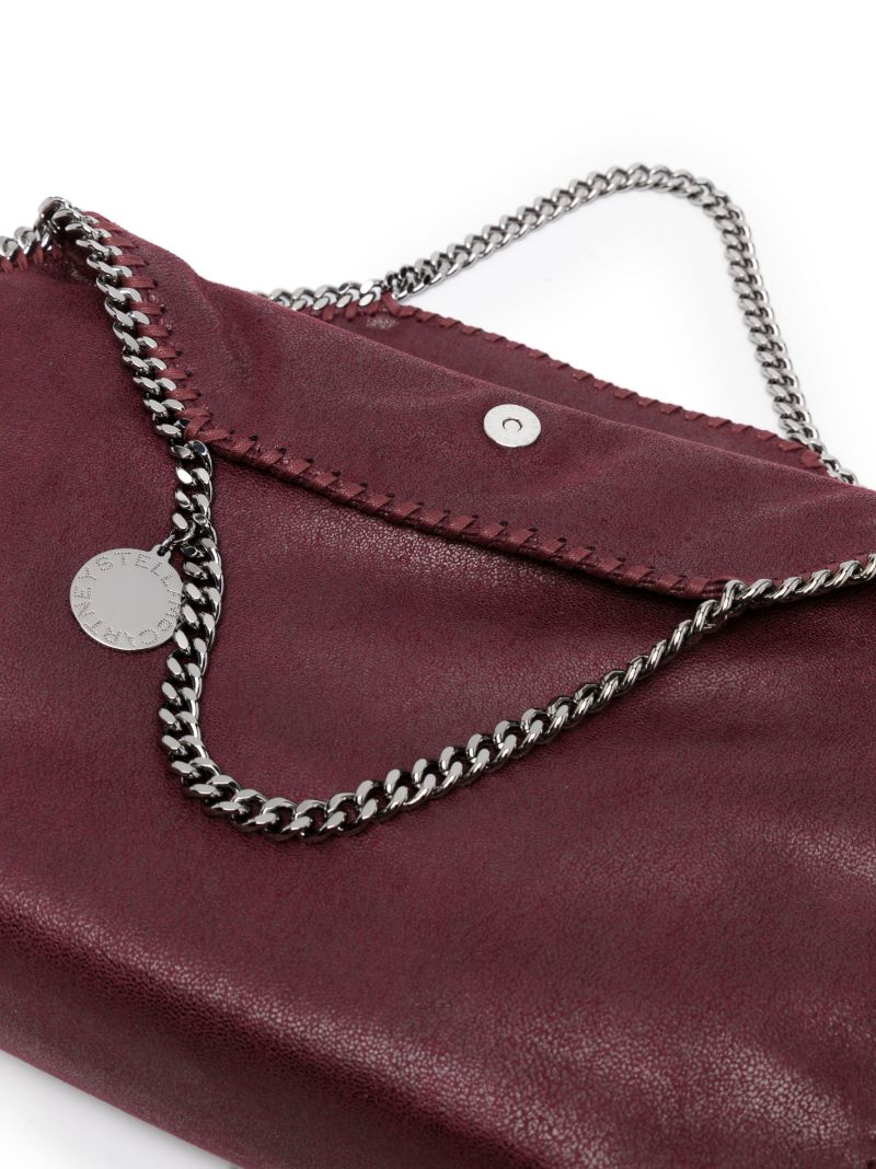 Red Falabella Faux-leather Tote Bag