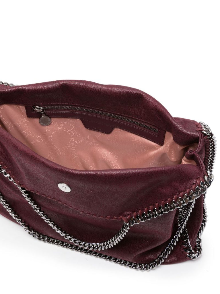 Red Falabella Faux-leather Tote Bag