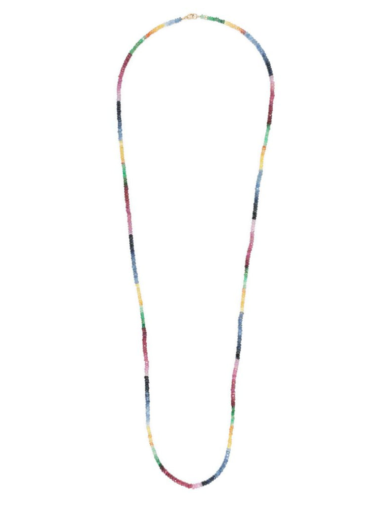 14k Yellow Gold Arizona Sapphire Necklace