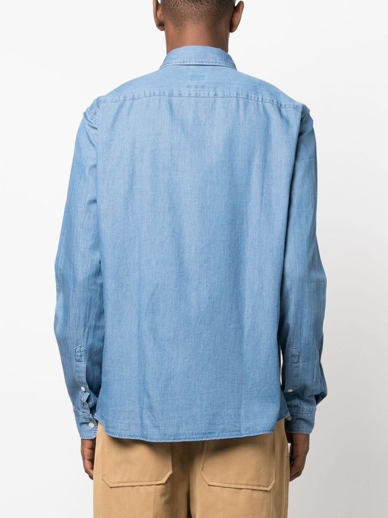 Blue Roan Kent Cotton Shirt