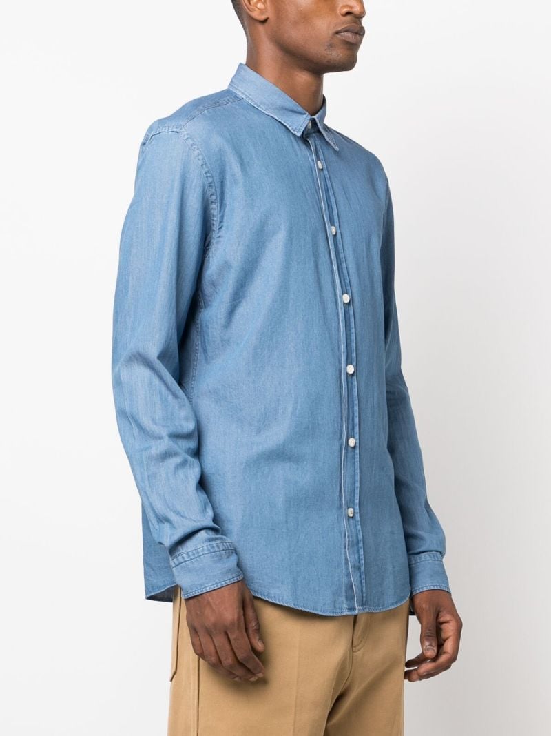 Blue Roan Kent Cotton Shirt