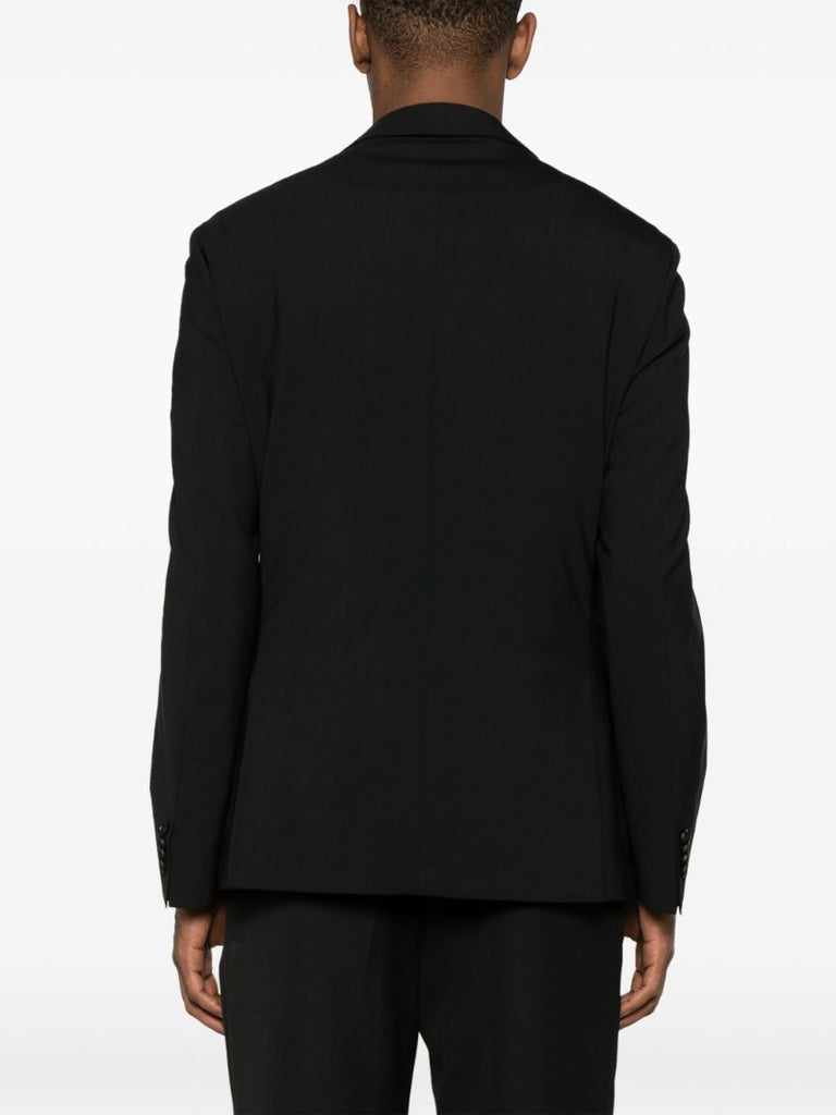 Black Hanry Single-breasted Blazer