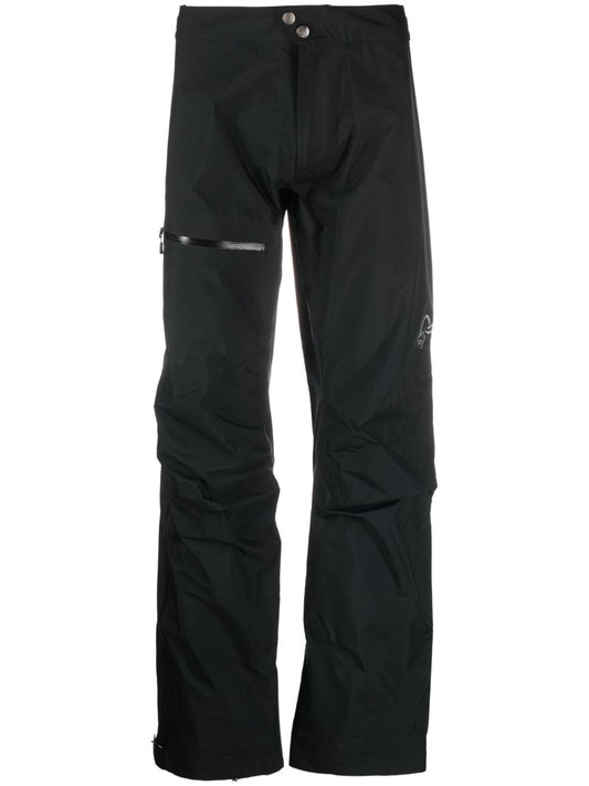 Black Falketind Gore-tex Paclite Trousers