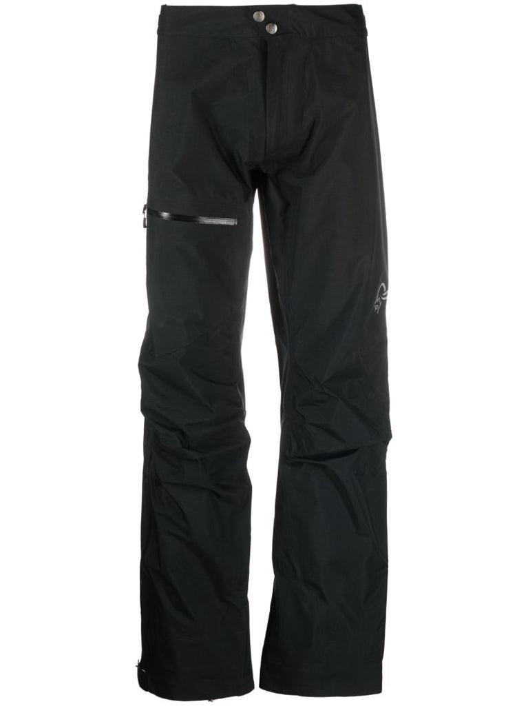 Black Falketind Gore-tex Paclite Trousers