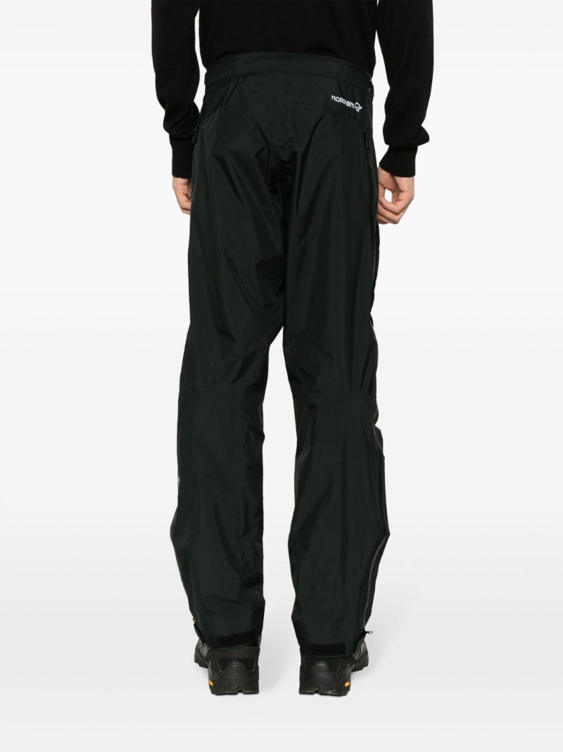 Black Falketind Gore-tex Paclite Trousers