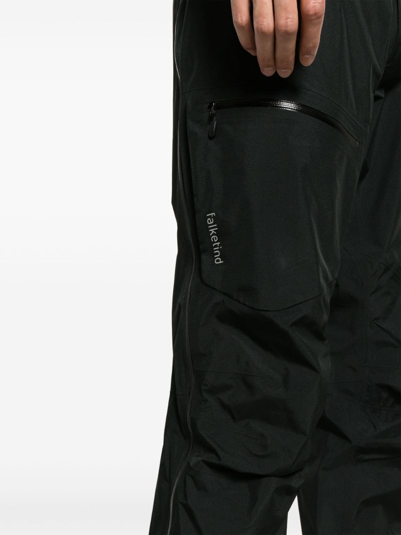 Black Falketind Gore-tex Paclite Trousers