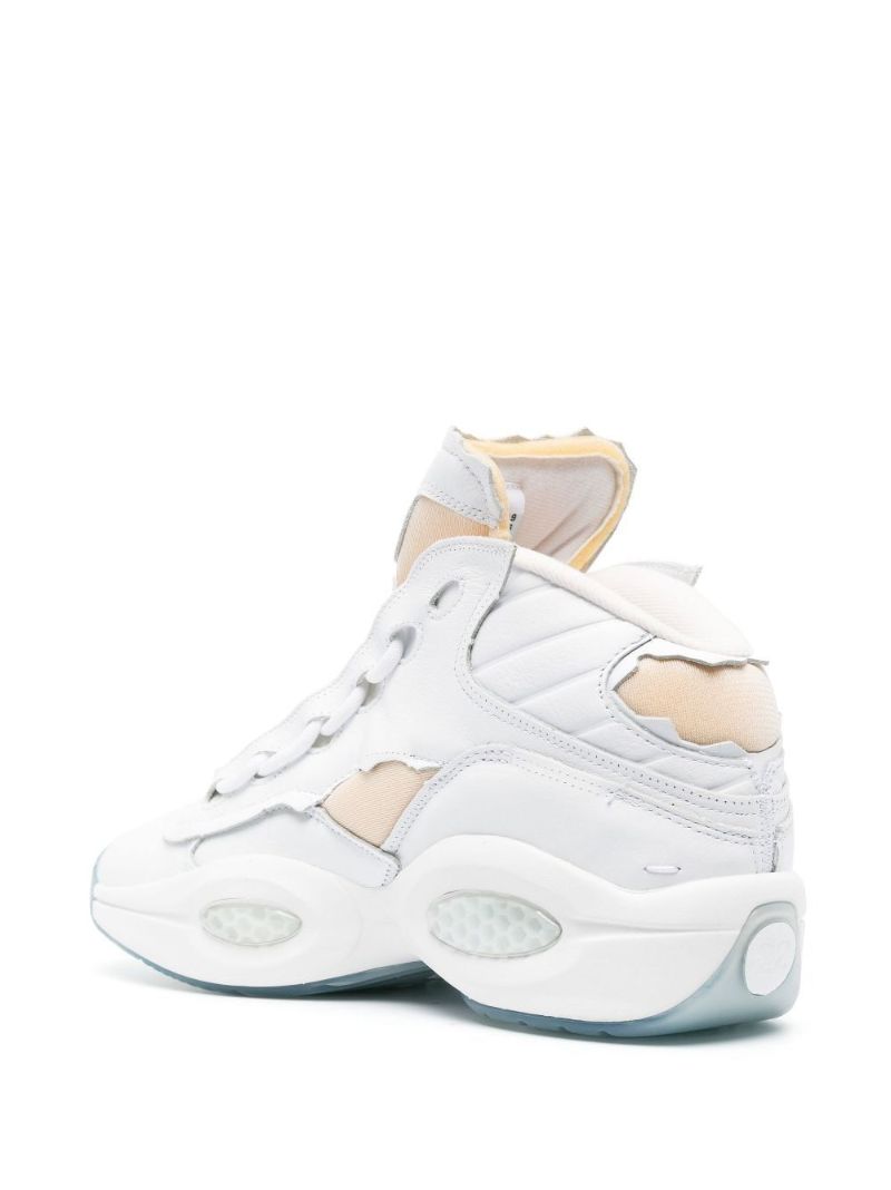 X Maison Margiela White Question Memory of Sneakers