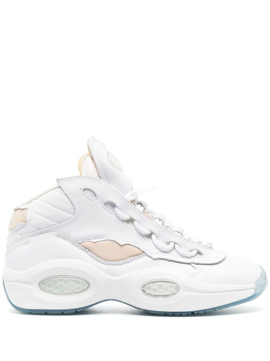 X Maison Margiela White Question Memory of Sneakers