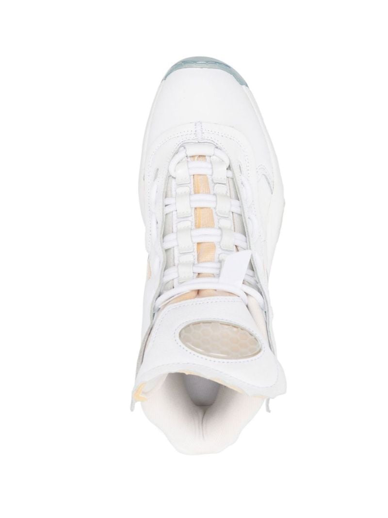 X Maison Margiela White Question Memory of Sneakers