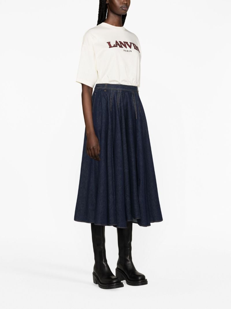 Neutral Logo-embroidered Cotton T-shirt