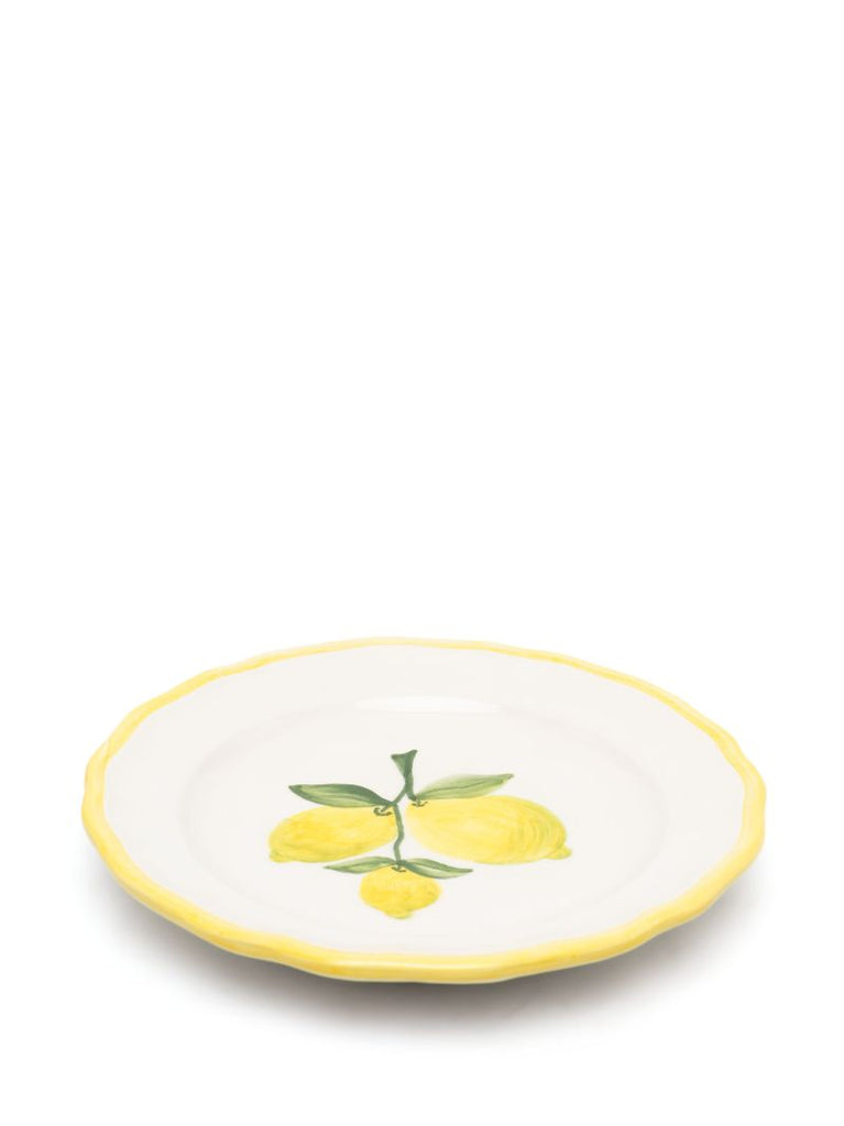 Yellow Lemon Collection Ceramic Plate Set