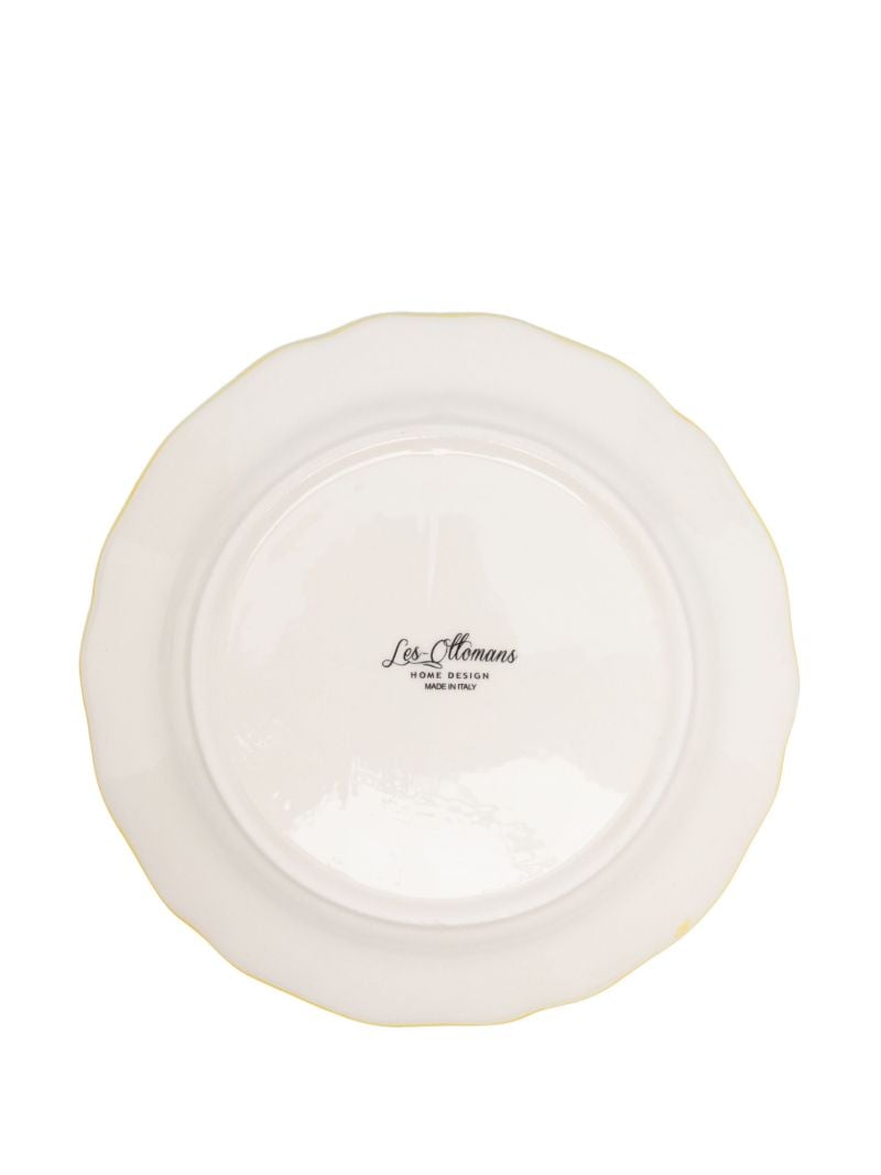 Yellow Lemon Collection Ceramic Plate Set