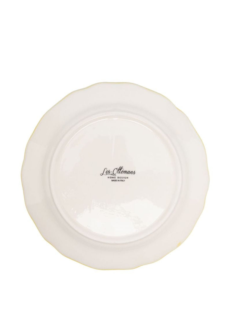 Yellow Lemon Collection Ceramic Plate Set