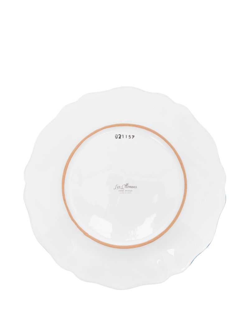 Multicolour Fish Collection Ceramic Dinner Plate Set