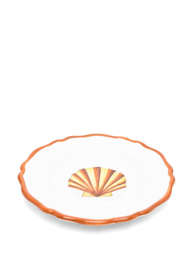 White La Menagerie D'Ã_x0083_Â©tÃ_x0083_Â© Ceramic Salad Plate Set