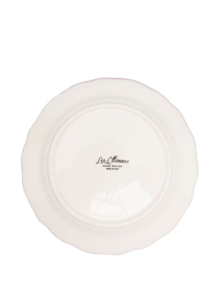 White Spring Porcelain Plate Set