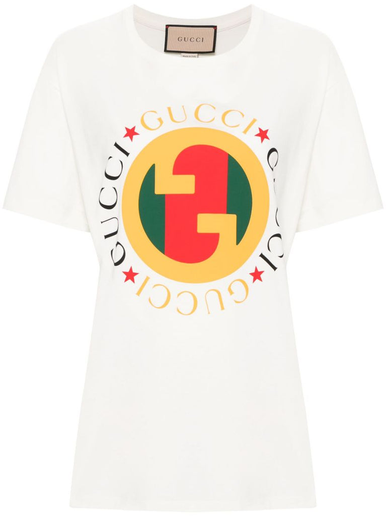 Neutral Interlocking G Cotton T-shirt