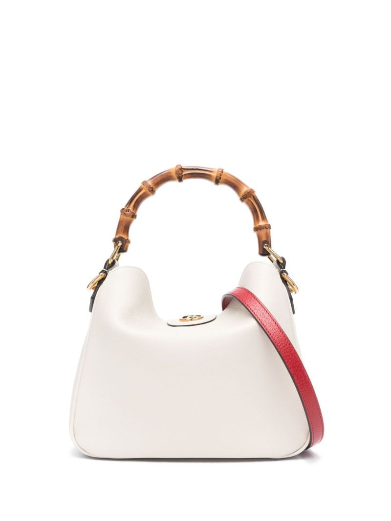 White Diana Small Tote Bag
