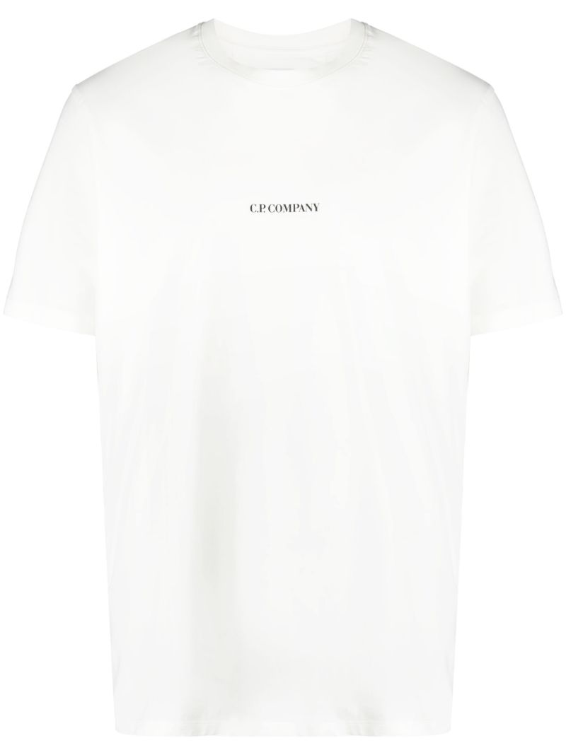 White Logo-print Crew-neck T-shirt