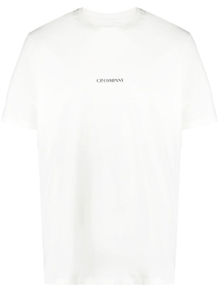 White Logo-print Crew-neck T-shirt