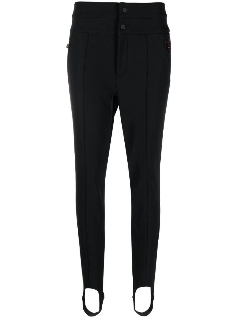 Black Aurora Stirrup Leggings