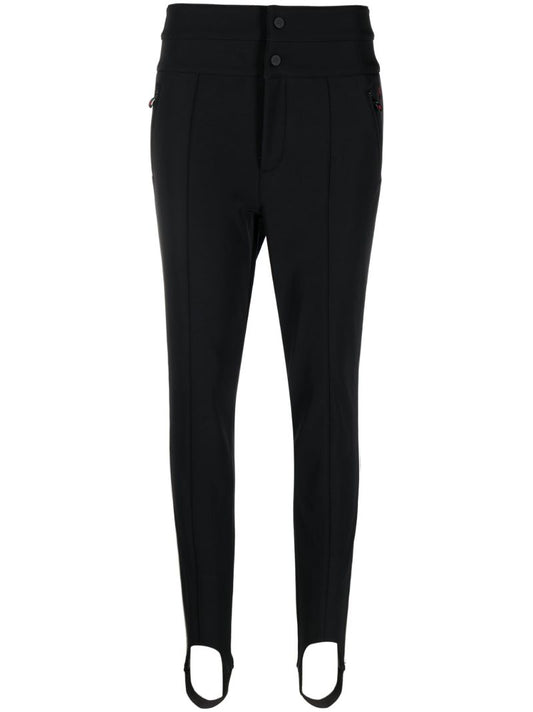 Black Aurora Stirrup Leggings