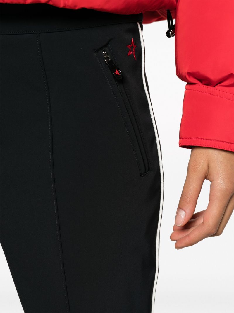 Black Aurora Stirrup Leggings