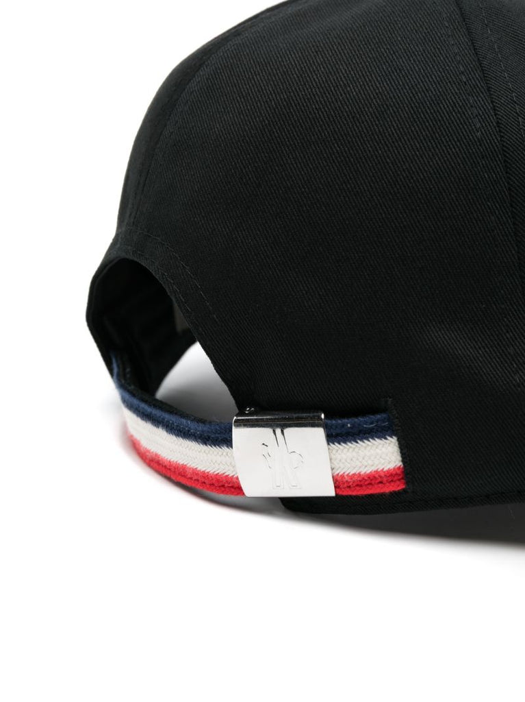 Black Logo Patch Baseball Cap