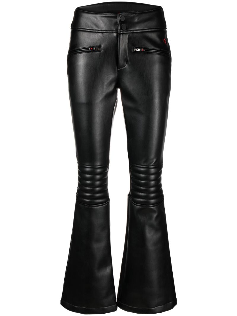 Black Aurora Flared Ski Trousers