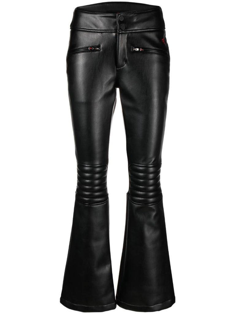 Black Aurora Flared Ski Trousers