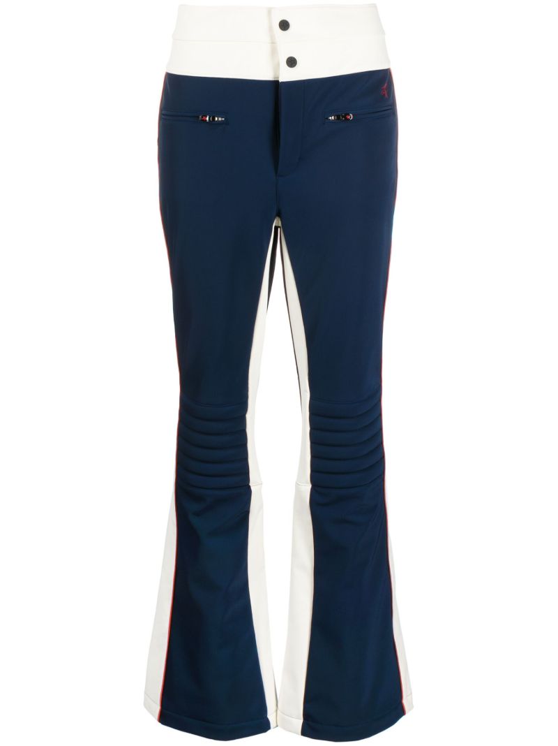 Blue Linda Flared Ski Trousers