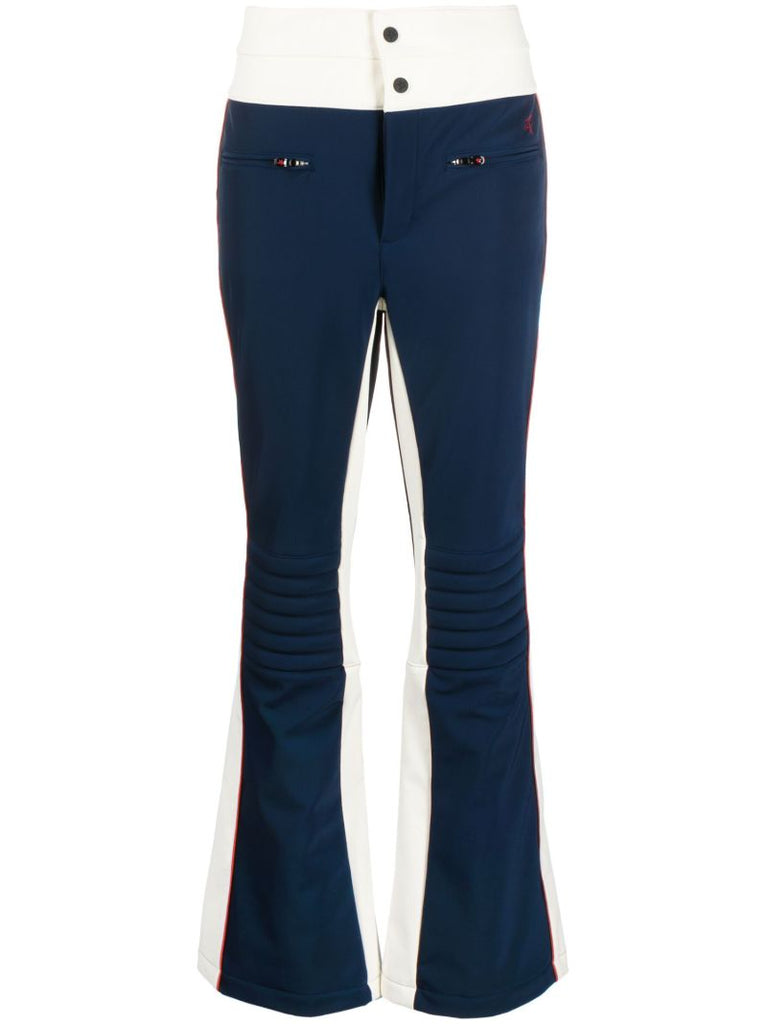 Blue Linda Flared Ski Trousers