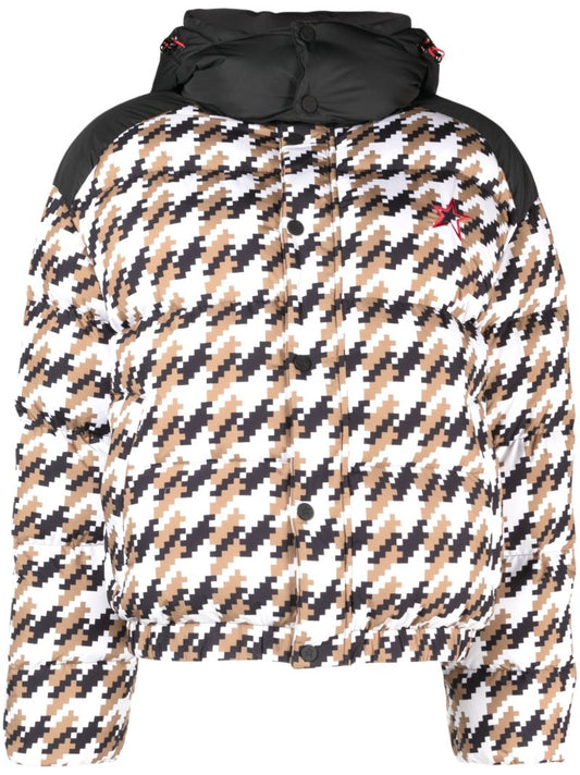 Multicolour Moment Houndstooth Ski Jacket
