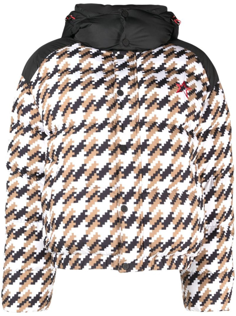 Multicolour Moment Houndstooth Ski Jacket