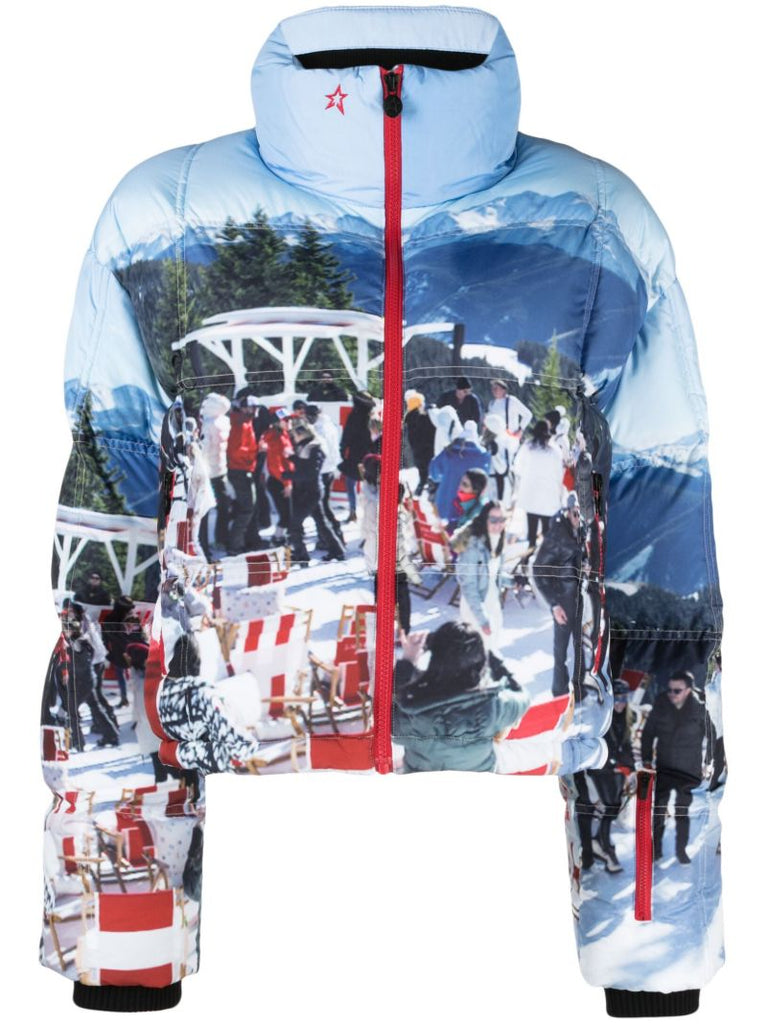Blue Nevada Duvet Ii Photograph-print Ski Jacket
