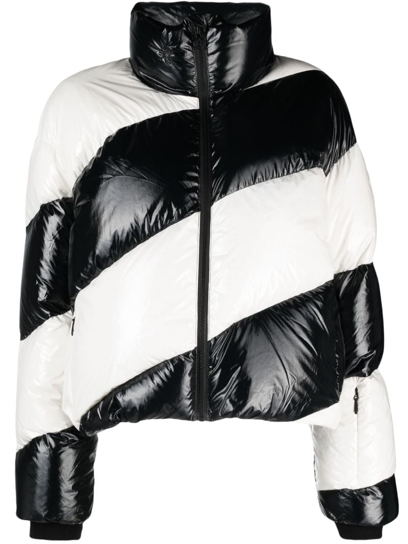 Black and White Super Mojo Iii Ski Jacket
